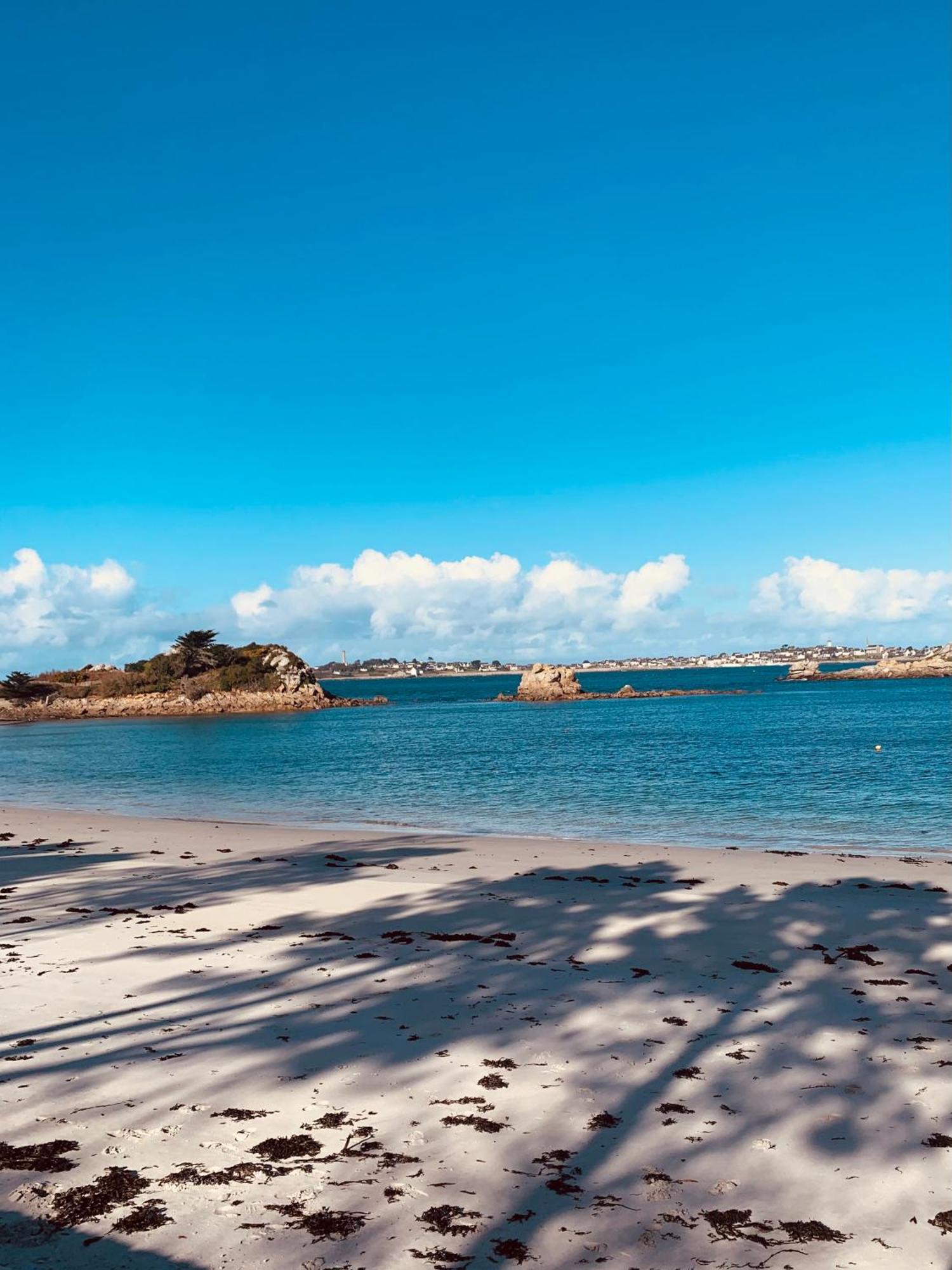 Appartement Studio Vue Sur Mer Avec Veranda - Roscoff Extérieur photo